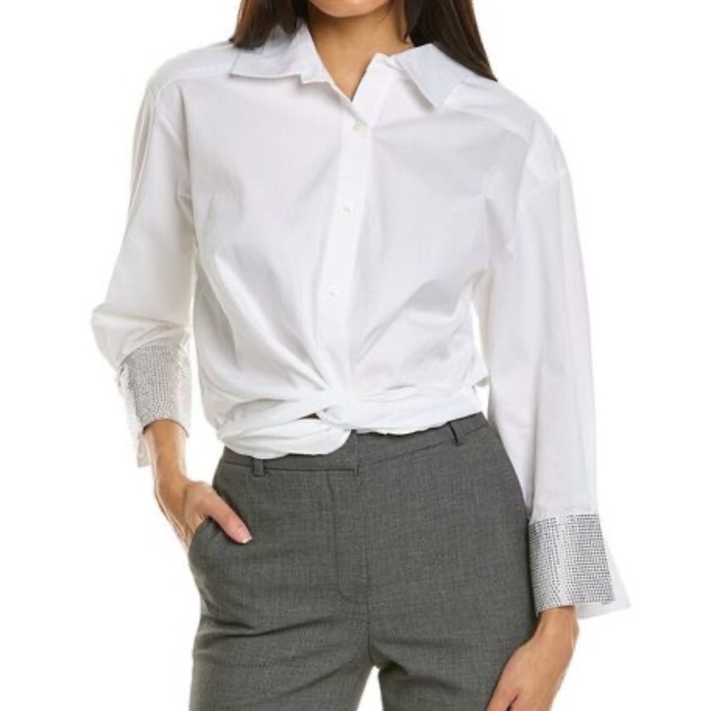 ALIX NYC Loretta Top White; Size Small